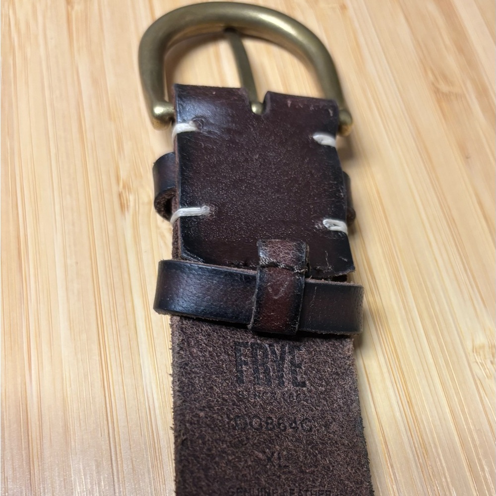 Frye Women’s Brown XL Belt - Picture 2 of 2